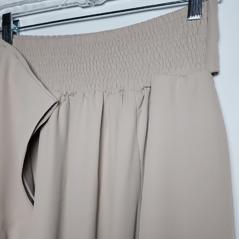 Zenana 2 Piece Crop Top and Tie-Waist Maxi Skirt Set Ash Mocha - Picture 3 of 8